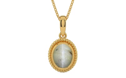Gold Cat's Eye Pendant Prime Quality (P7)