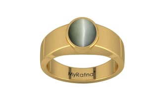 Gold Cat's Eye Ring Fine Quality (R10)