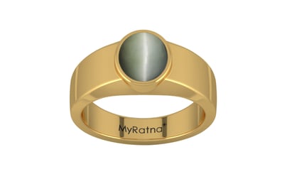 Gold Cat's Eye Ring Fine Quality (R10)