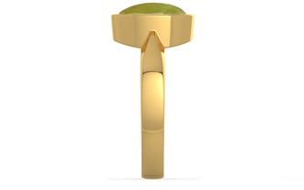 Gold Cat's Eye Ring Limited Quality (R9)