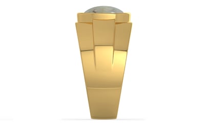 Gold Cat's Eye Ring Prime Quality (R1)