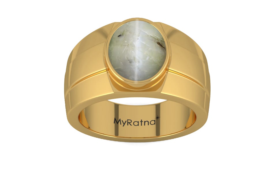 Gold Cat's Eye Ring Prime Quality (R1)