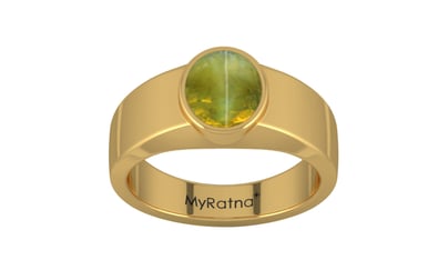 Gold Cat's Eye Ring Rare Quality (R10)