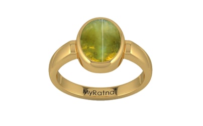 Gold Cat's Eye Ring Rare Quality (R6)