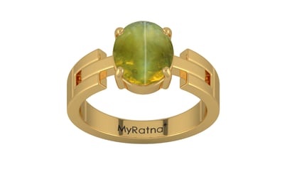 Gold Cat's Eye Ring Rare Quality (R8)