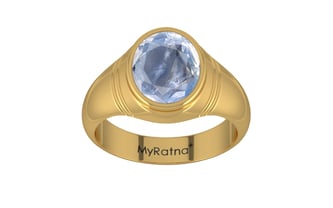 mens gold ring with blue sapphire | blue sapphire gold ring