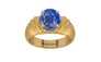 Gold Ceylon Blue Sapphire Ring Limited Quality (R4)