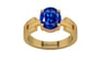 Gold Ceylon Blue Sapphire Ring Rare Quality (R8)