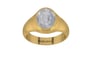 Gold Ceylon White Sapphire Ring Fine Quality (R7)