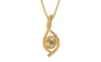 Gold Ceylon Yellow Sapphire Pendant Fine Quality (P1)