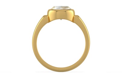 Gold Ceylon Yellow Sapphire Ring Fine Quality (R6)