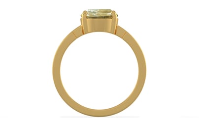 Gold Ceylon Yellow Sapphire Ring Fine Quality (R8)