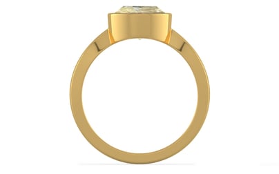 Gold Ceylon Yellow Sapphire Ring Fine Quality (R9)
