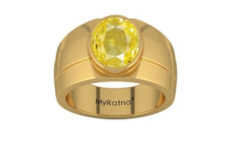 pushparagam stone ring | pukhraj ring for men