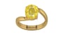 Gold Ceylon Yellow Sapphire Ring Limited Quality (R2)