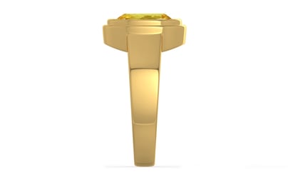 Gold Ceylon Yellow Sapphire Ring Limited Quality (R3)