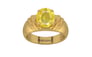 Gold Ceylon Yellow Sapphire Ring Limited Quality (R4)