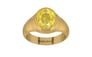 Gold Ceylon Yellow Sapphire Ring Limited Quality (R7)