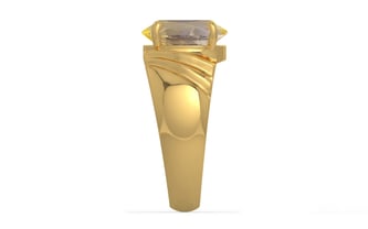 Gold Ceylon Yellow Sapphire Ring Prime Quality (R4)