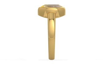 Gold Ceylon Yellow Sapphire Ring Prime Quality (R6)