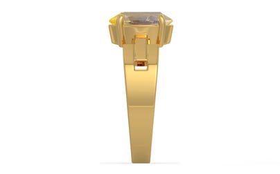 Gold Ceylon Yellow Sapphire Ring Prime Quality (R8)