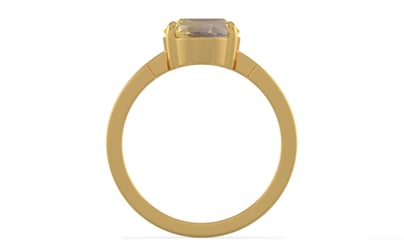Gold Ceylon Yellow Sapphire Ring Prime Quality (R8)