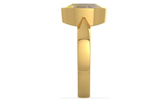 Gold Ceylon Yellow Sapphire Ring Prime Quality (R9)