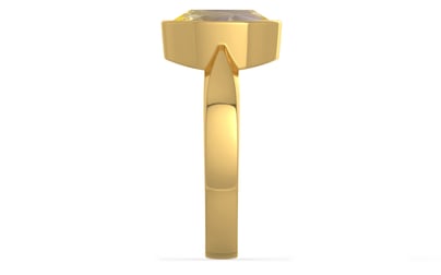 Gold Ceylon Yellow Sapphire Ring Prime Quality (R9)