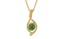 Gold Emerald Pendant Fine Quality (P1)