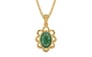 Gold Emerald Pendant Fine Quality (P3)