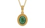 Gold Emerald Pendant Fine Quality (P7)