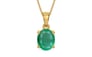 Gold Emerald Pendant Limited Quality (P10)