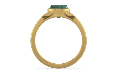Gold Emerald Ring Fine Quality (R10)