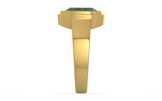 Gold Emerald Ring Fine Quality (R3)