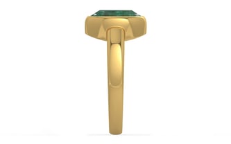 Gold Emerald Ring Fine Quality (R6)