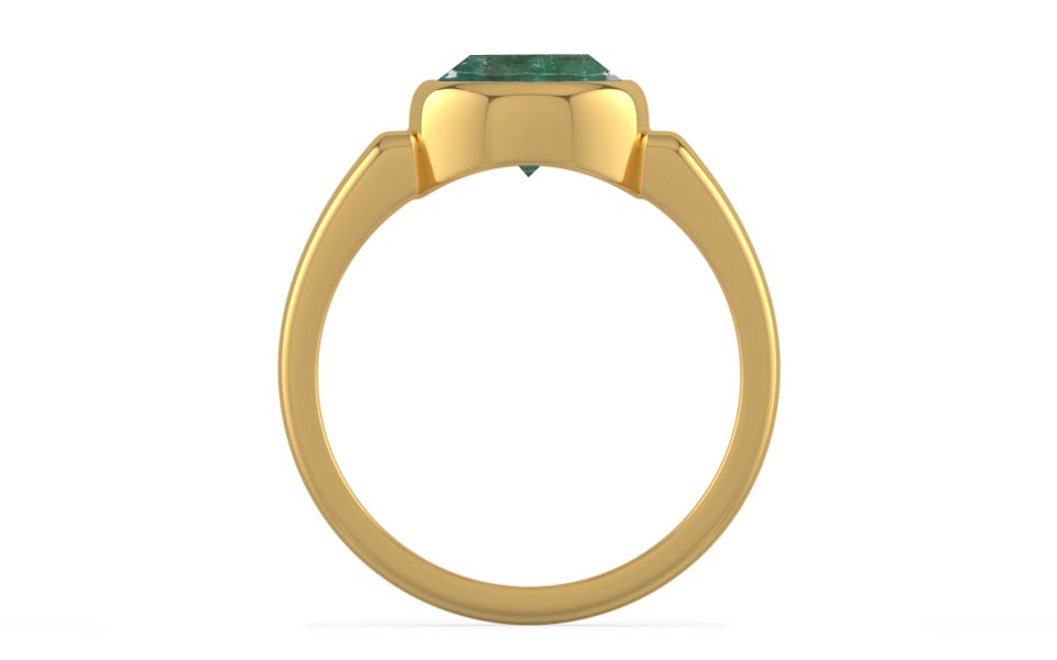 Gold Emerald Ring Fine Quality (R6)