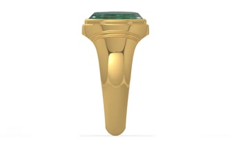 Gold Emerald Ring Fine Quality (R7)