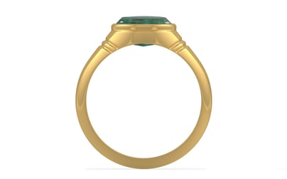 Gold Emerald Ring Fine Quality (R7)