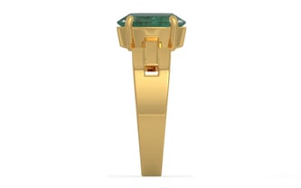 Gold Emerald Ring Fine Quality (R8)