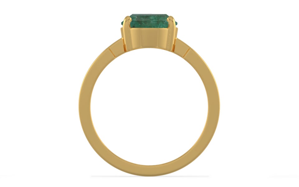 Gold Emerald Ring Fine Quality (R8)