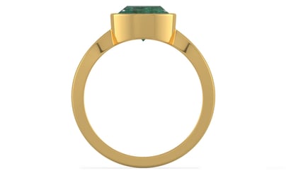 Gold Emerald Ring Fine Quality (R9)