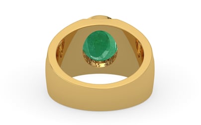 Gold Emerald Ring Limited Quality (R1)