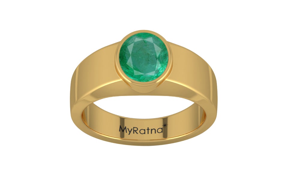 Gold Emerald Ring Limited Quality (R10)