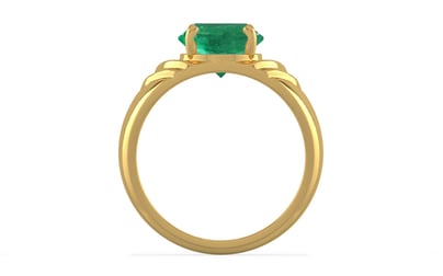 Gold Emerald Ring Limited Quality (R4)