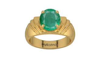 Gold Emerald Ring Limited Quality (R4)