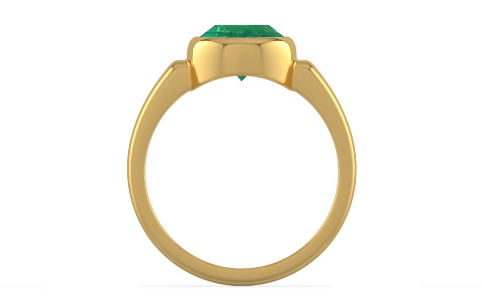 Gold Emerald Ring Limited Quality (R6)