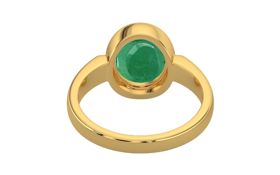 Gold Emerald Ring Limited Quality (R6)