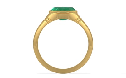 Gold Emerald Ring Limited Quality (R7)