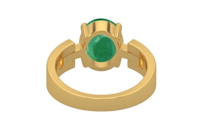 Gold Emerald Ring Limited Quality (R8)