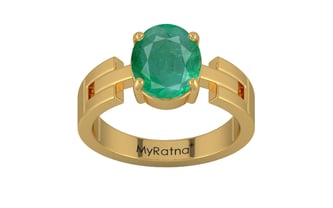 Gold Emerald Ring Limited Quality (R8)
